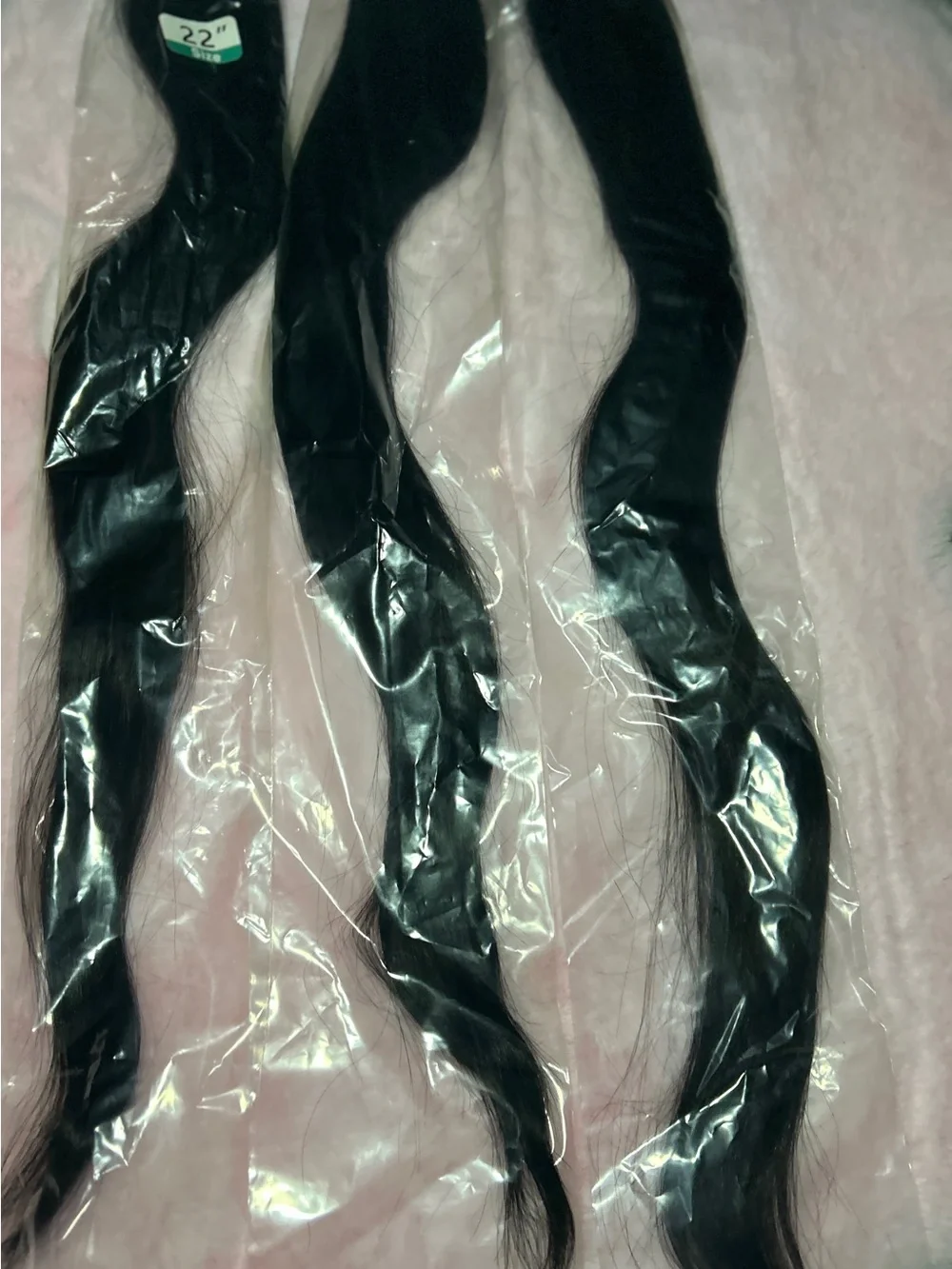 Silky Black Straight Clip-In Hair Extensions – Natural Shine